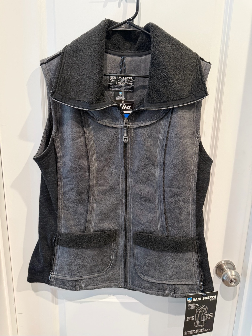 NWT KUHL Dani Sherpa Vest Size XL